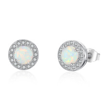 Opal Earring New Fashion Popular jewelry Opal Stone Earrings